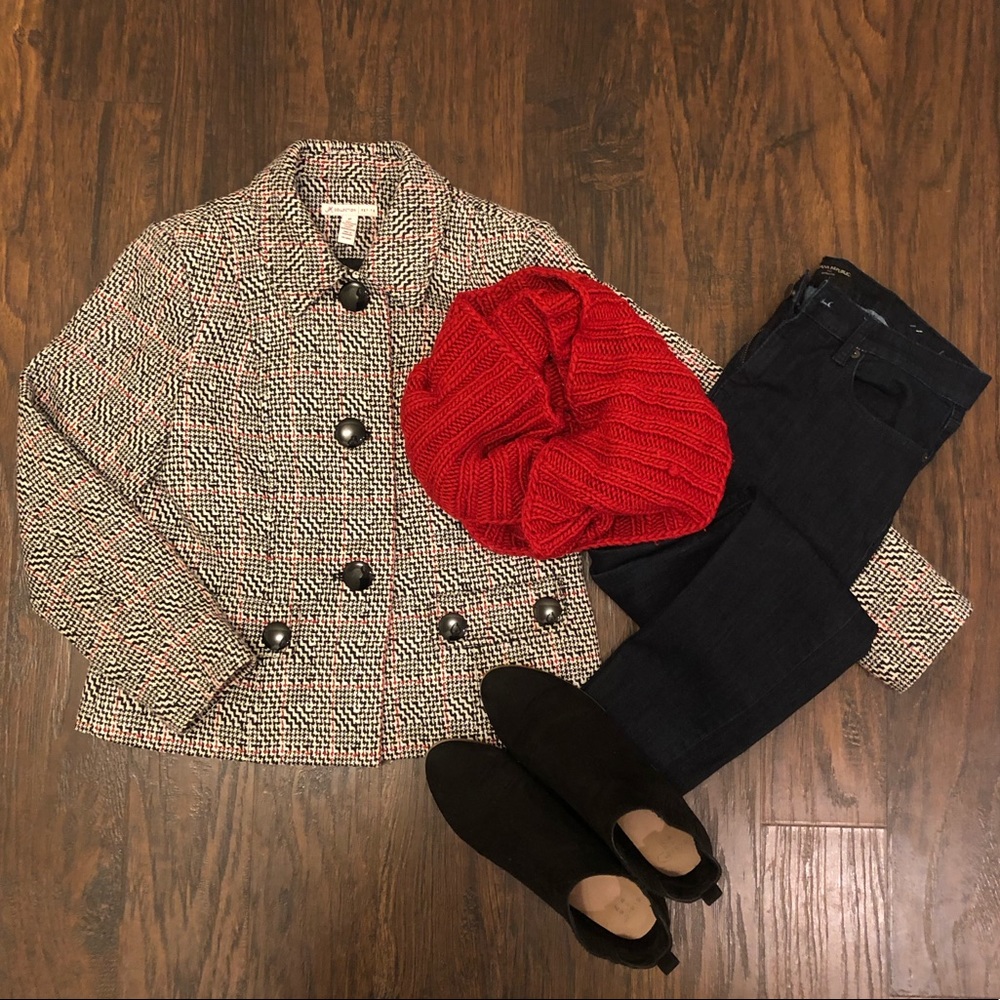 JM Collection tweed jacket.